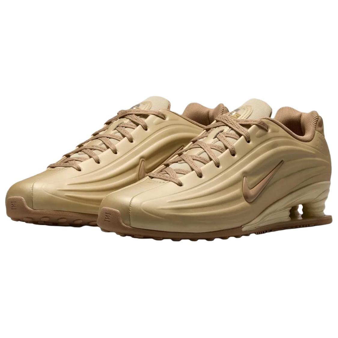 Кроссовки Nike SHOX Z Повседневная обувь Светлый хаки Женская - изображение 3