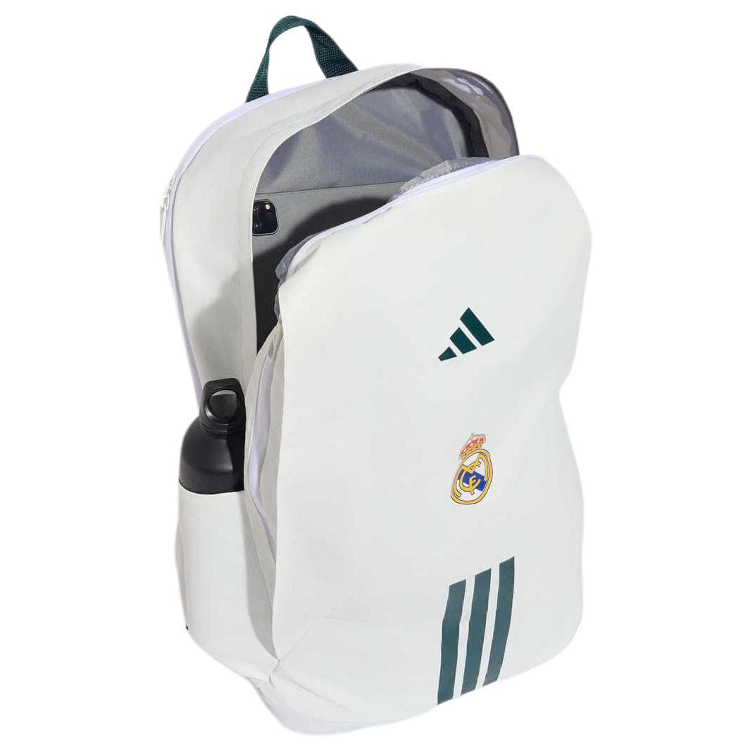 Рюкзак Adidas Real Madrid X Футбольный мяч Коллаборация Полиэстер Рюкзаки Унисекс Белый с Аврора Плющево-зеленый - изображение 4
