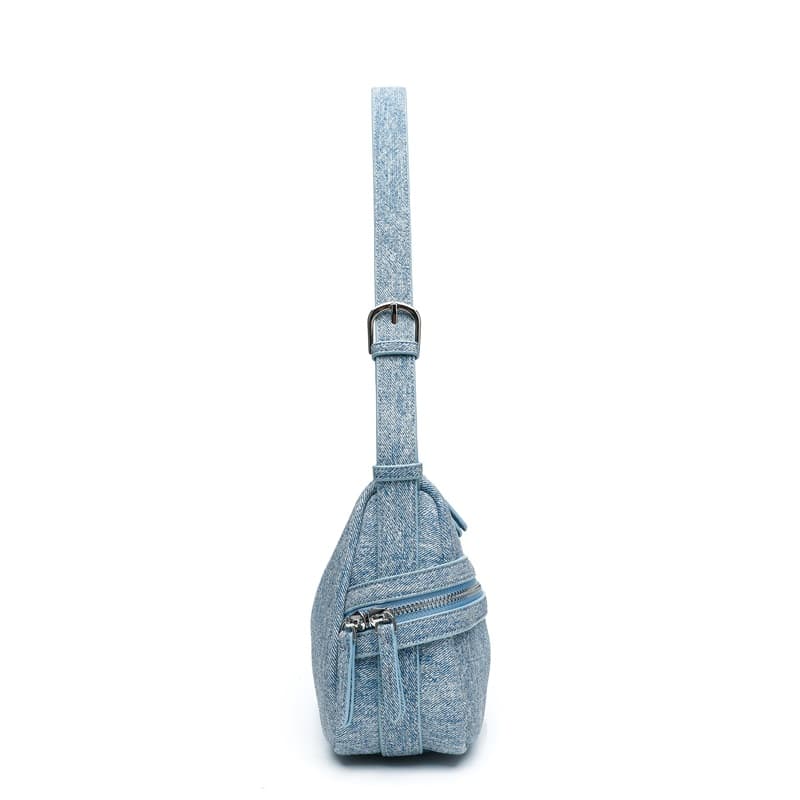 Сумка через плечо Daphne Crossbody сумки Джинсовый синий Женские - изображение 3