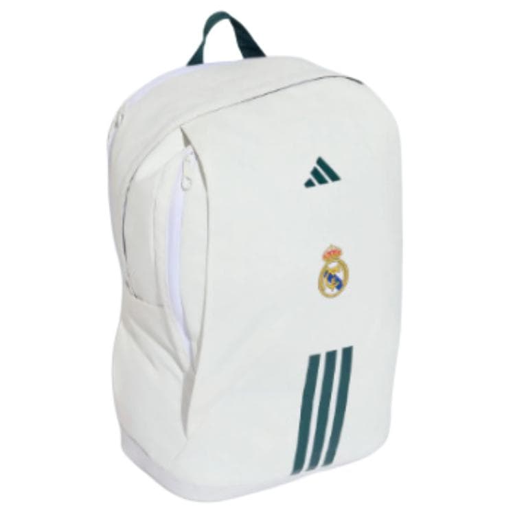 Рюкзак Adidas Real Madrid X Футбольный мяч Коллаборация Полиэстер Рюкзаки Унисекс Белый с Аврора Плющево-зеленый - изображение 2