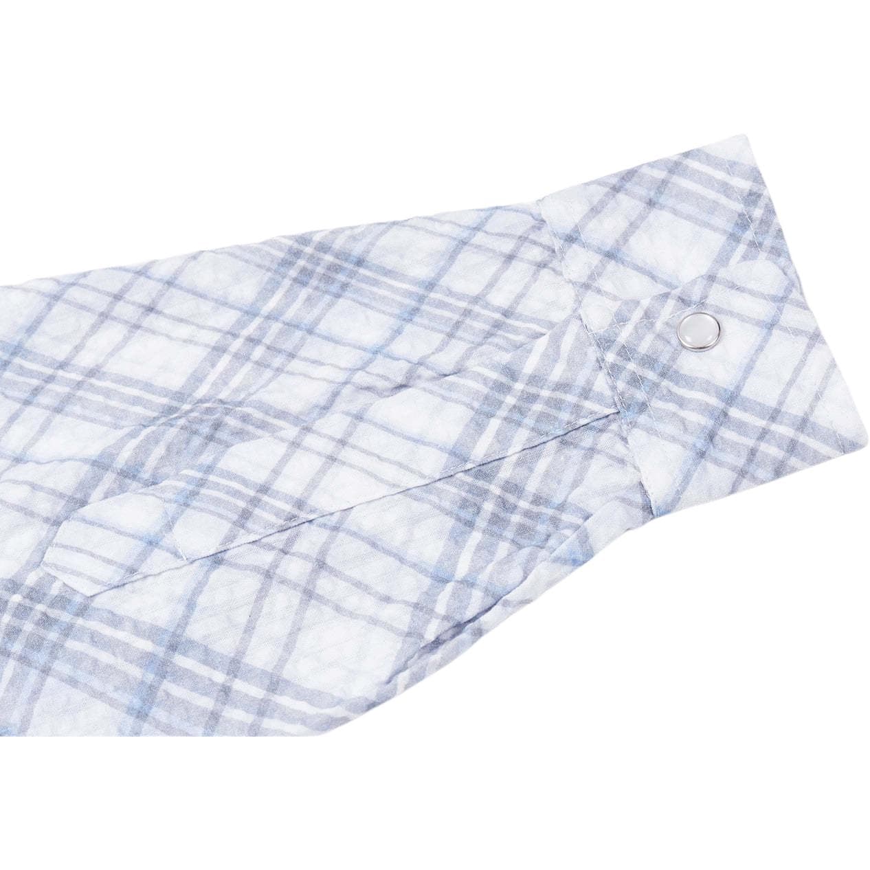 Рубашка PALACE Warp Check Shirt Blue - изображение 4