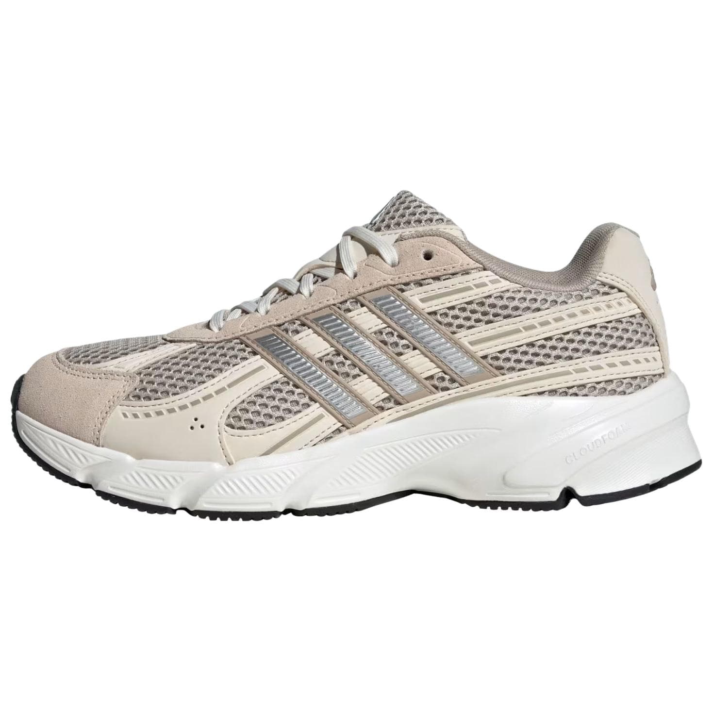 Кроссовки для бега Adidas TECHNOCHAOS 2000 Беговые кроссовки Low Топ Бежевый серебристый Женские - изображение 1