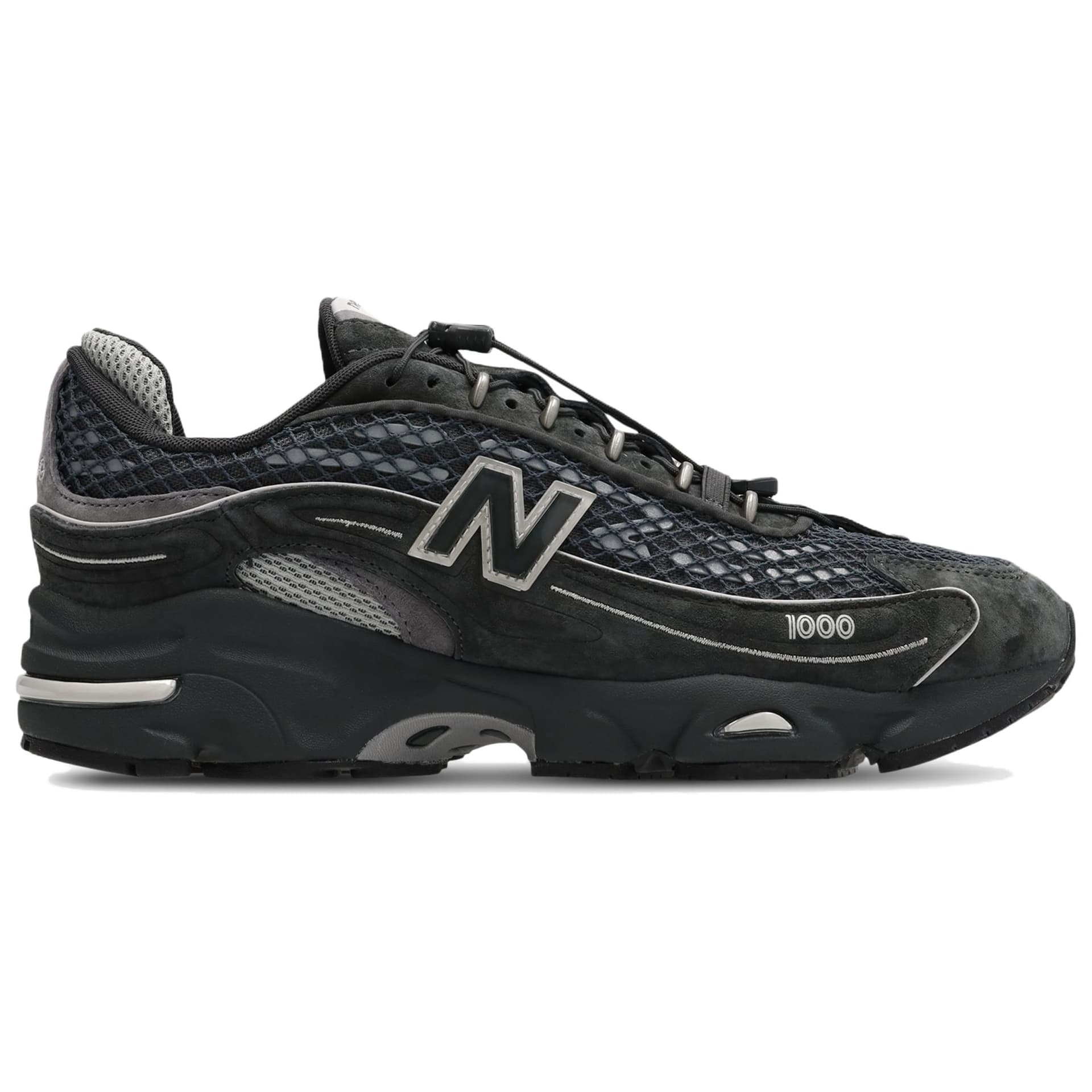 Кроссовки для бега New Balance M1000 Беговые кроссовки Мужские Черные - изображение 2