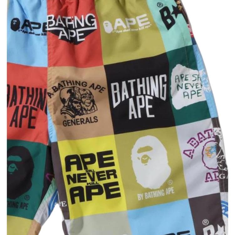 Шорты BAPE Classic Logo Beach Shorts - изображение 4
