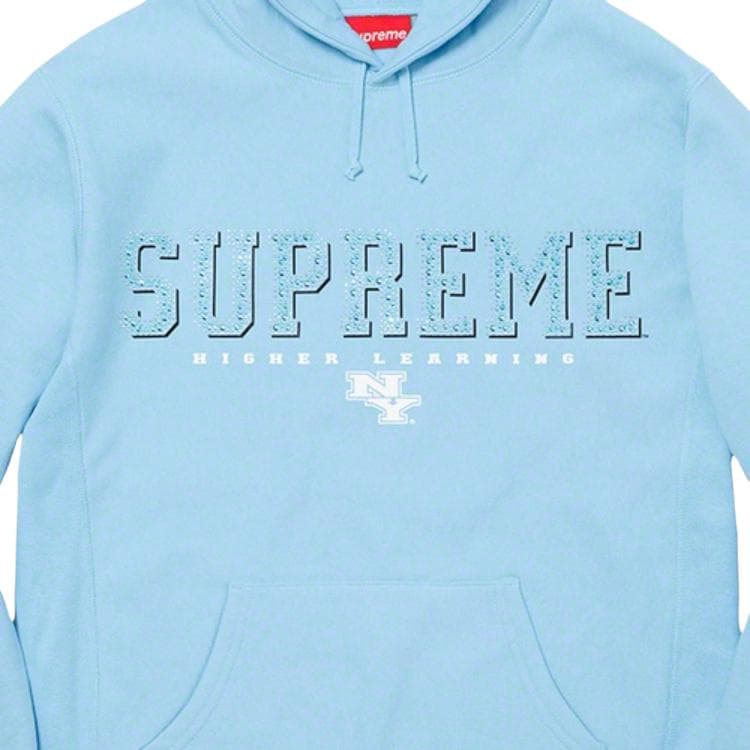 Кофта Supreme SS20 Week 3 Gems Hooded Sweatshirt Logo - изображение 4