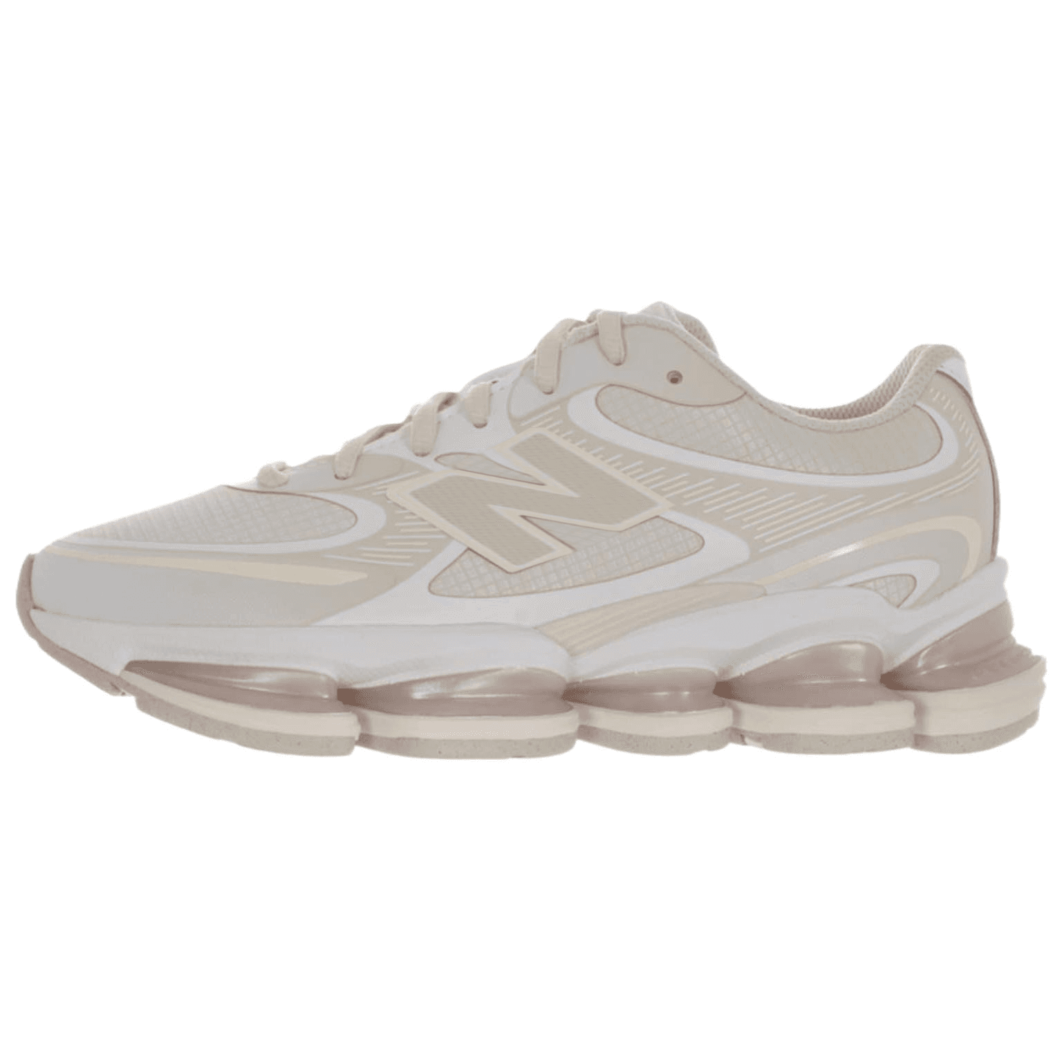Кроссовки для бега new balance ABZORB 2000 Беговые кроссовки Low Топ Бежевый Унисекс - изображение 1
