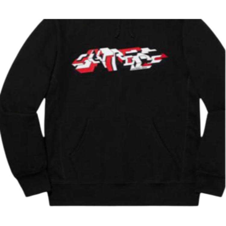 Кофта Supreme FW19 Delta Logo Hooded Sweatshirt - изображение 6