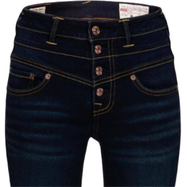 Джинсы EVISU Джинсовый Синий Женские Джинсы - изображение 3