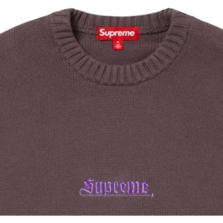 Кофта Supreme SS24 WEEK17 OLD ENGLISH SWEATER - изображение 2