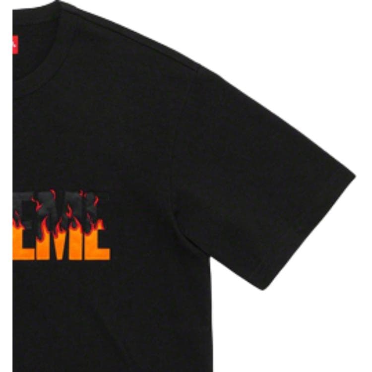 Футболка Supreme Flame S/S Top - изображение 5