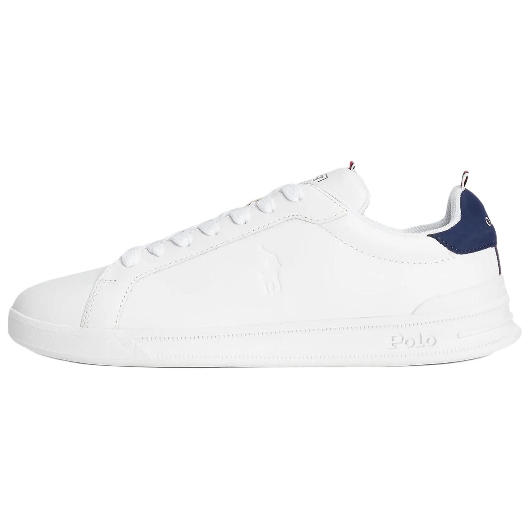 Кроссовки Polo Ralph Lauren Корт Повседневная обувь Low Топ Белый Мужской - изображение 1