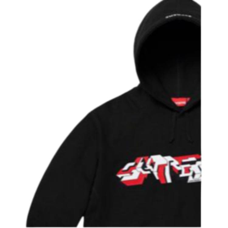Кофта Supreme FW19 Delta Logo Hooded Sweatshirt - изображение 7