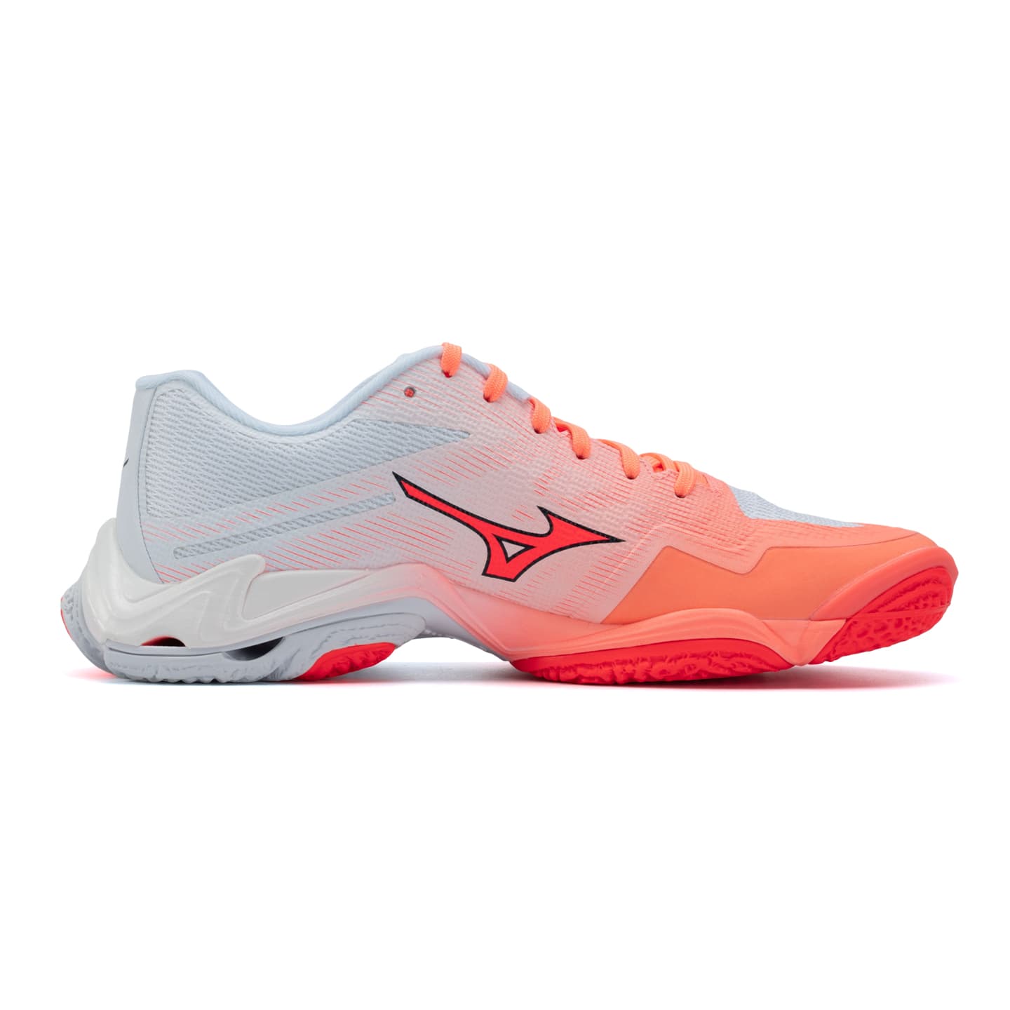 Кроссовки Кроссовки для волейбола Mizuno Wave Lightning Low Top Sunset Orange Unisex - изображение 2