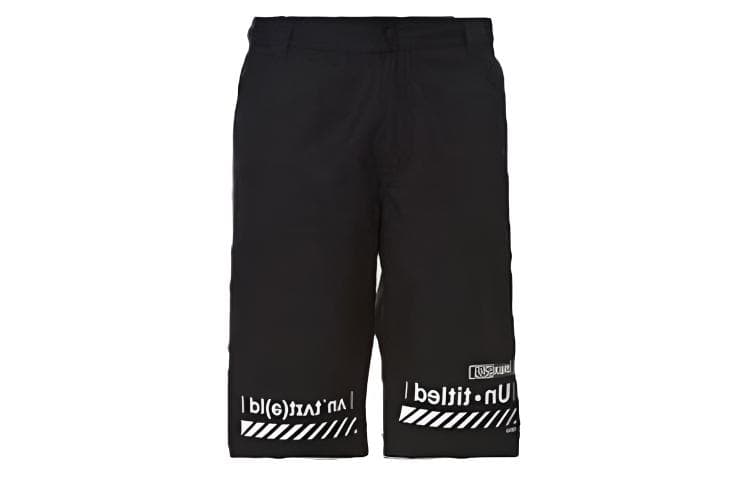 Шорты EVISU Черные Мужские Повседневные Шорты - изображение 1
