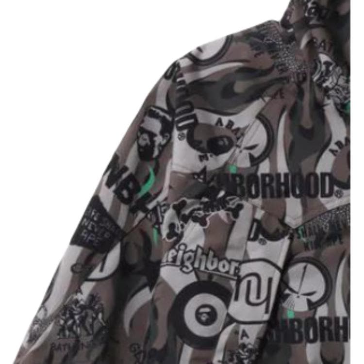 Куртка BAPE x NEIGHBORHOOD SS23 Logo - изображение 3