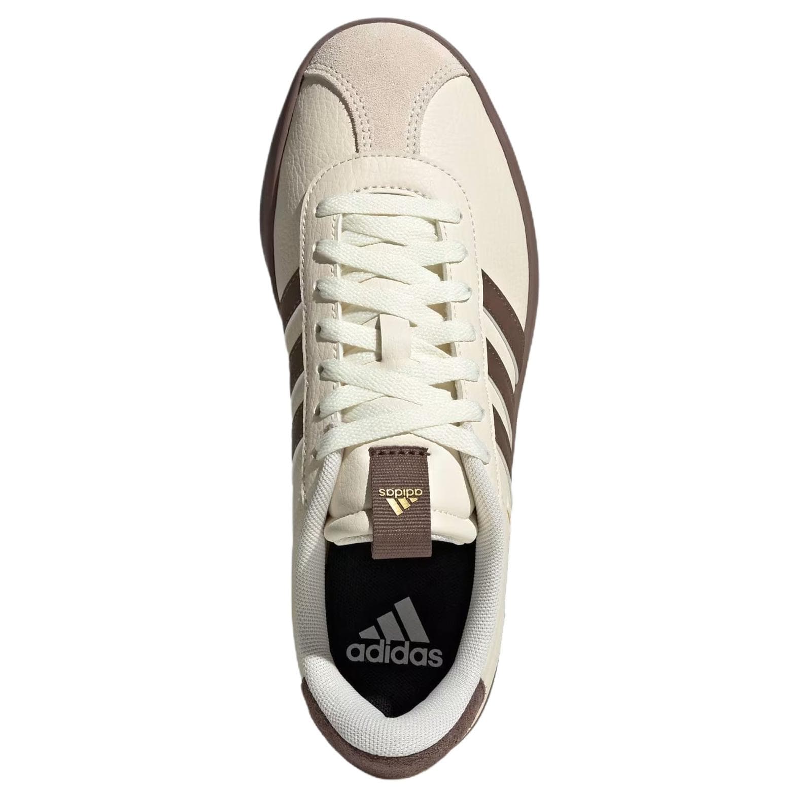 Кроссовки Adidas VL COURT 3,0 Кеды немецкой армии (GAT) Бежево-коричневый Женские - изображение 5