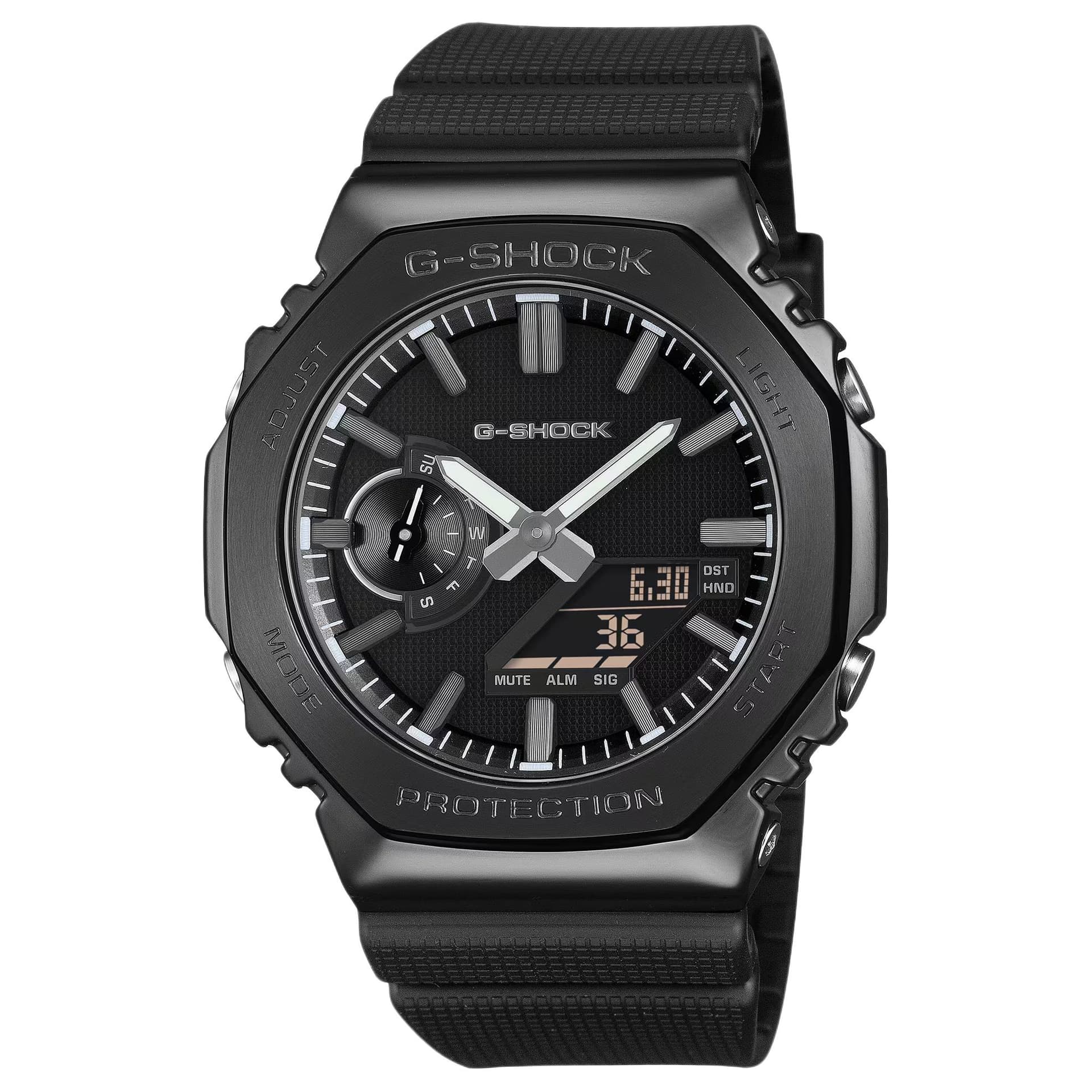 Часы CASIO Кварцевый механизм Мужские часы 49,3 мм*44,4 мм*11,8 мм Черный - изображение 1