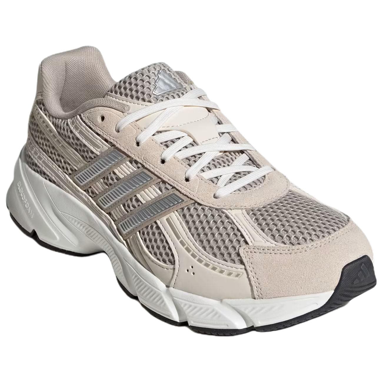 Кроссовки для бега Adidas TECHNOCHAOS 2000 Беговые кроссовки Low Топ Бежевый серебристый Женские - изображение 3