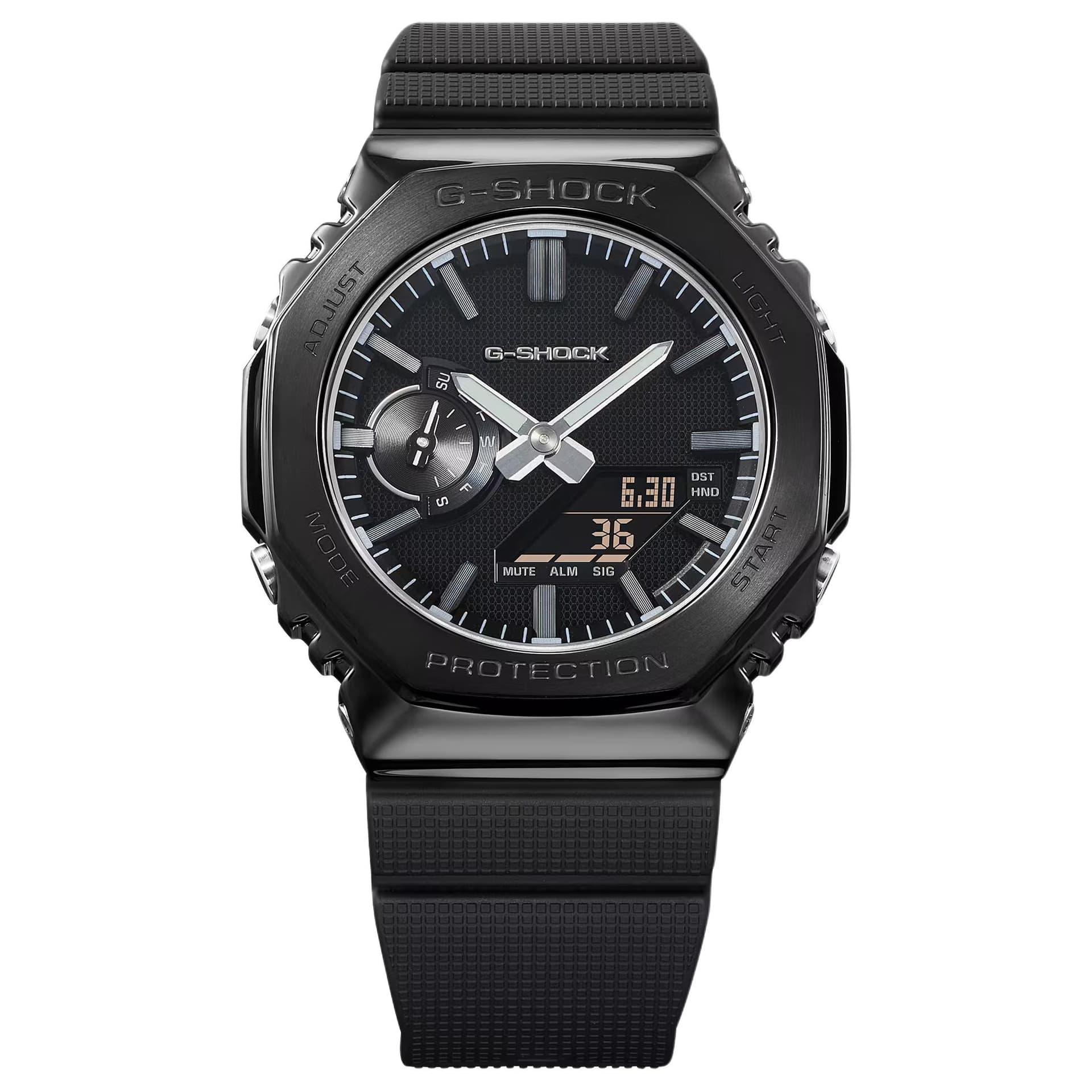 Часы CASIO Кварцевый механизм Мужские часы 49,3 мм*44,4 мм*11,8 мм Черный - изображение 2