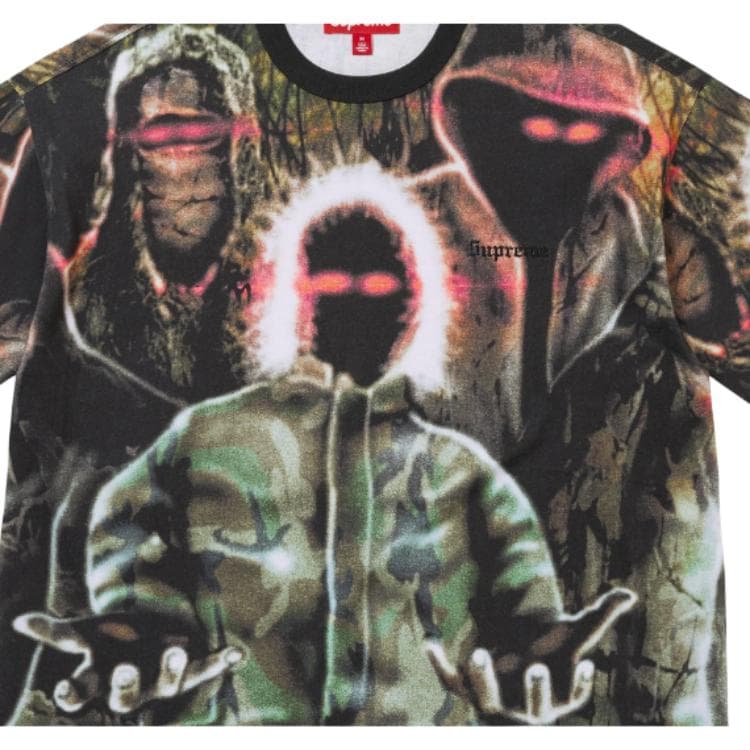 Футболка Supreme SS26 WEEK11 Shadows S S Топ Рубашка Унисекс - изображение 3