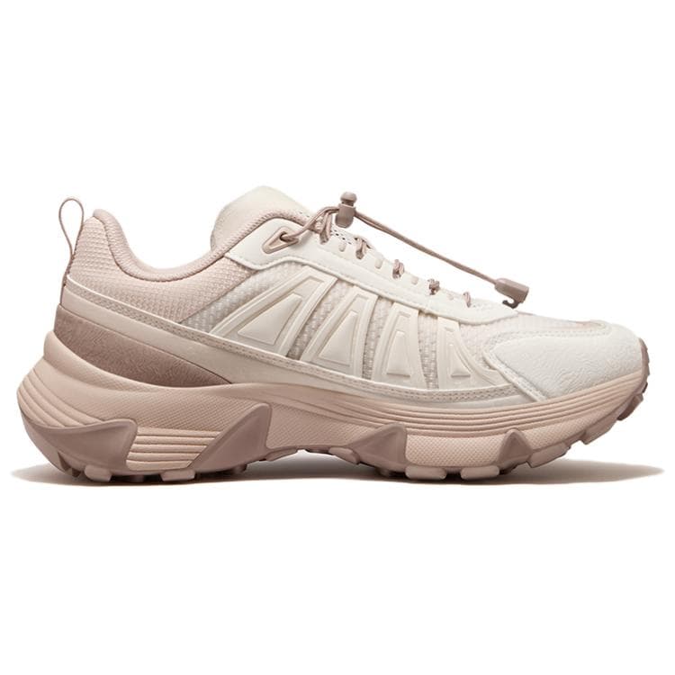 Кроссовки FILA FUSION COMO Y Повседневная обувь Low Топ Молочный белый Прохлада ледяной Песочный коричневый Женские - изображение 2
