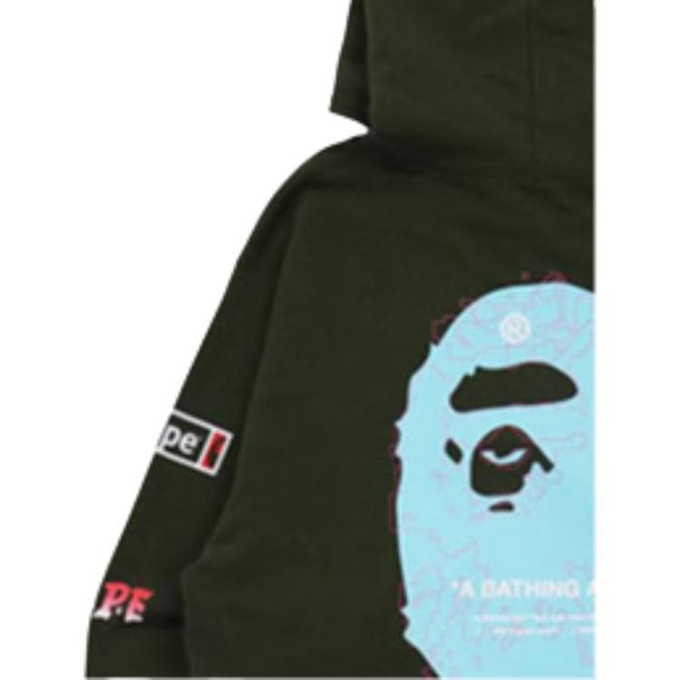 Худи A BATHING APE Digital Mosaic Logo - изображение 6