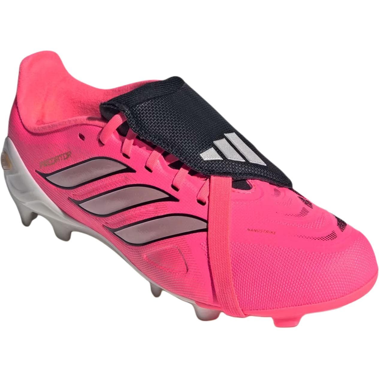 Бутсы Adidas PREDATOR LEAGUE Детские футбольные бутсы Низкий Топ Красный Черный Kids - изображение 3