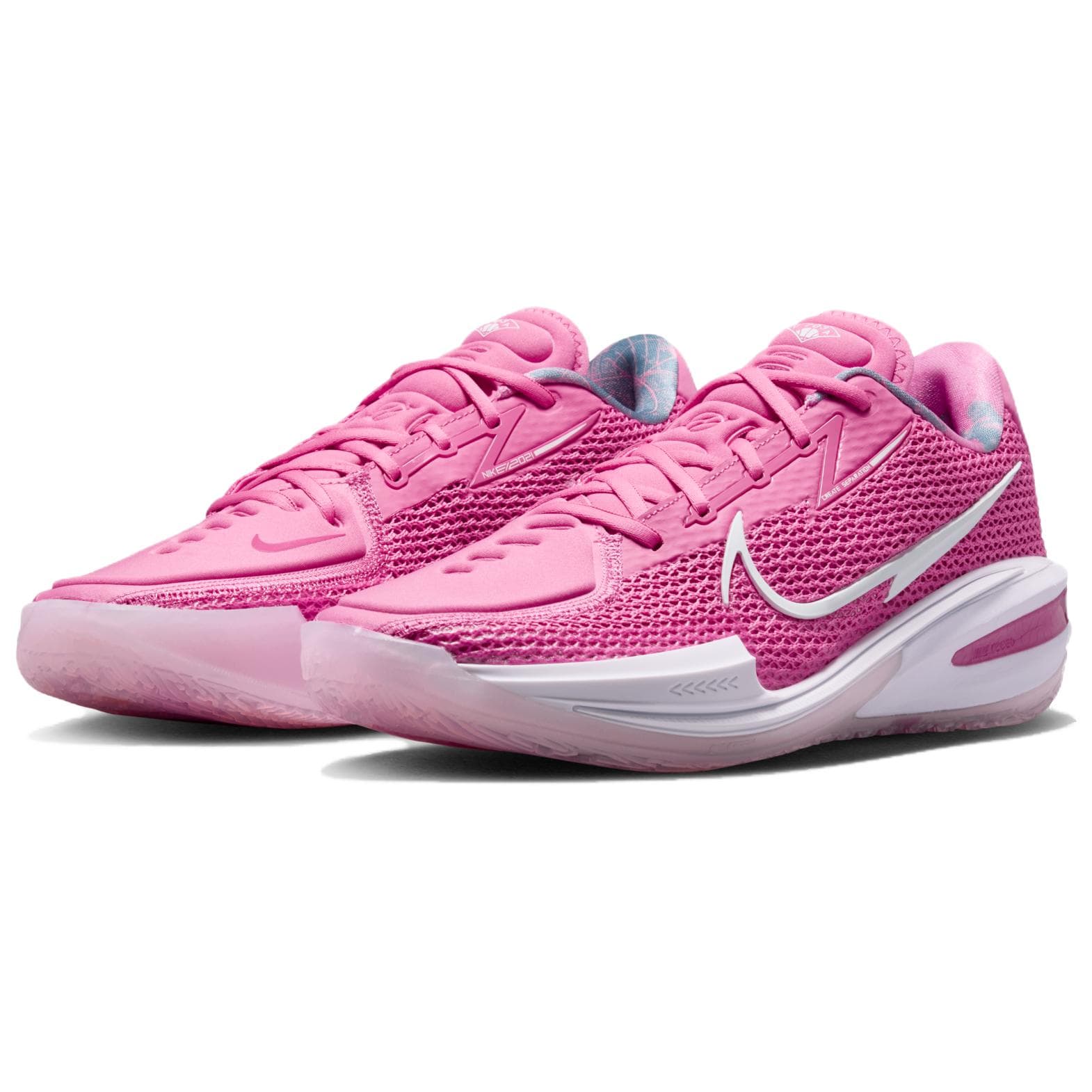 Кроссовки для баскетбола Nike Air Zoom G.T. Cut 1 Grip Low Top Баскетбольные кроссовки Унисекс Розовый Азиатская версия - изображение 3