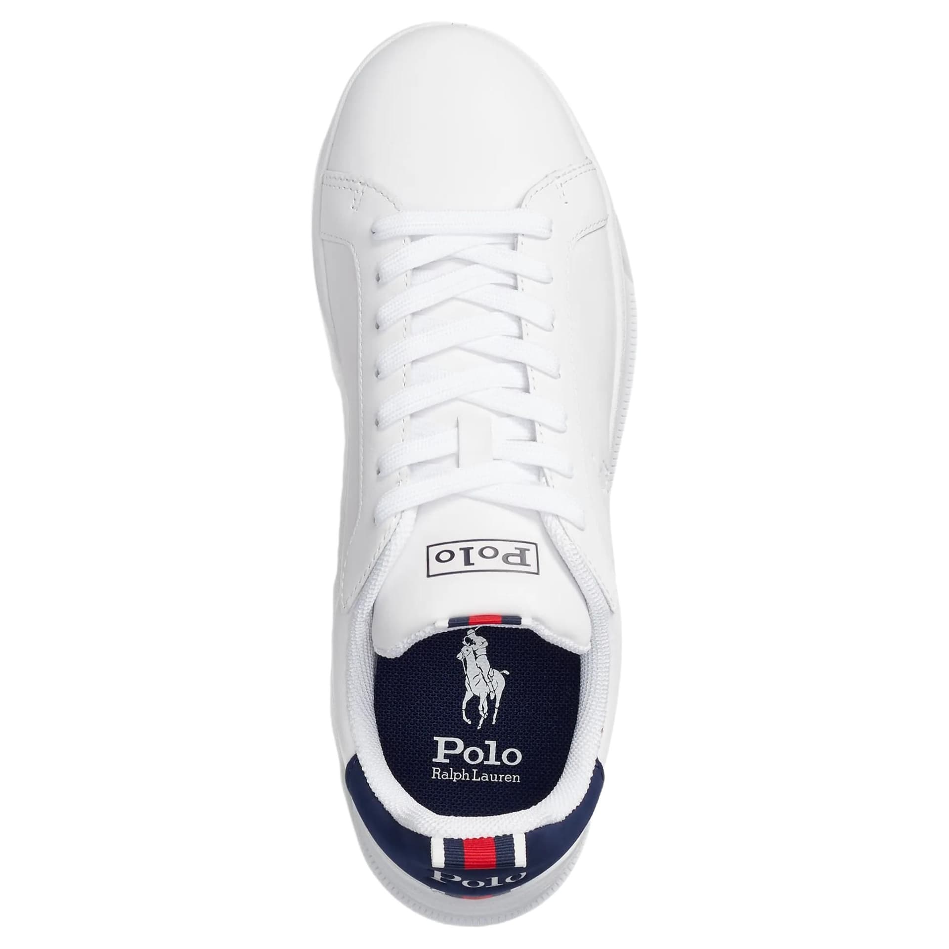 Кроссовки Polo Ralph Lauren Корт Повседневная обувь Low Топ Белый Мужской - изображение 4