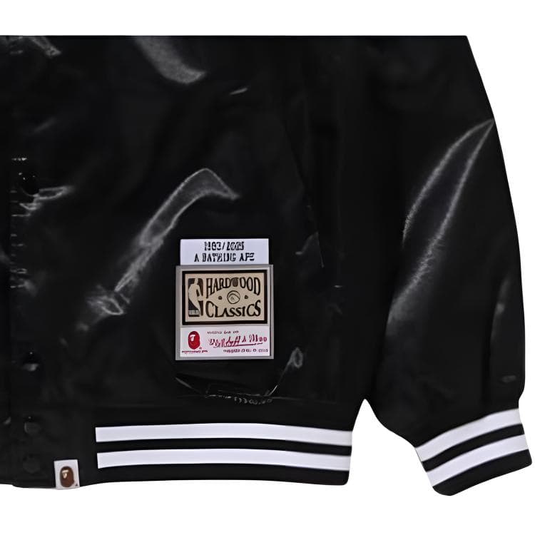 Куртка A BATHING APE X Mitchell Ness x NBA Fw25 Куртки и Пальто Мужской - изображение 5