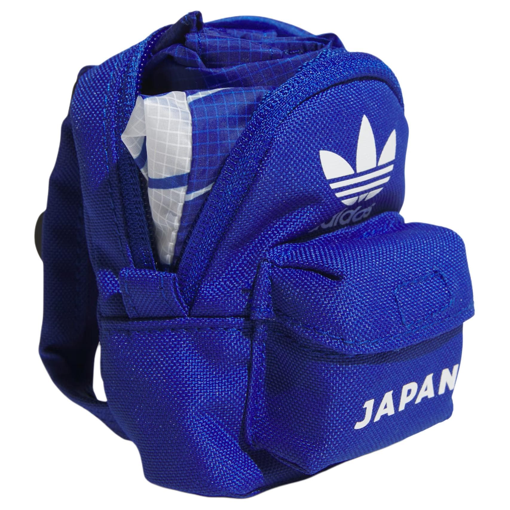 Мини-сумка Adidas Originals Сумка через плечо Ярко-голубая (Брелок включен) Унисекс - изображение 5