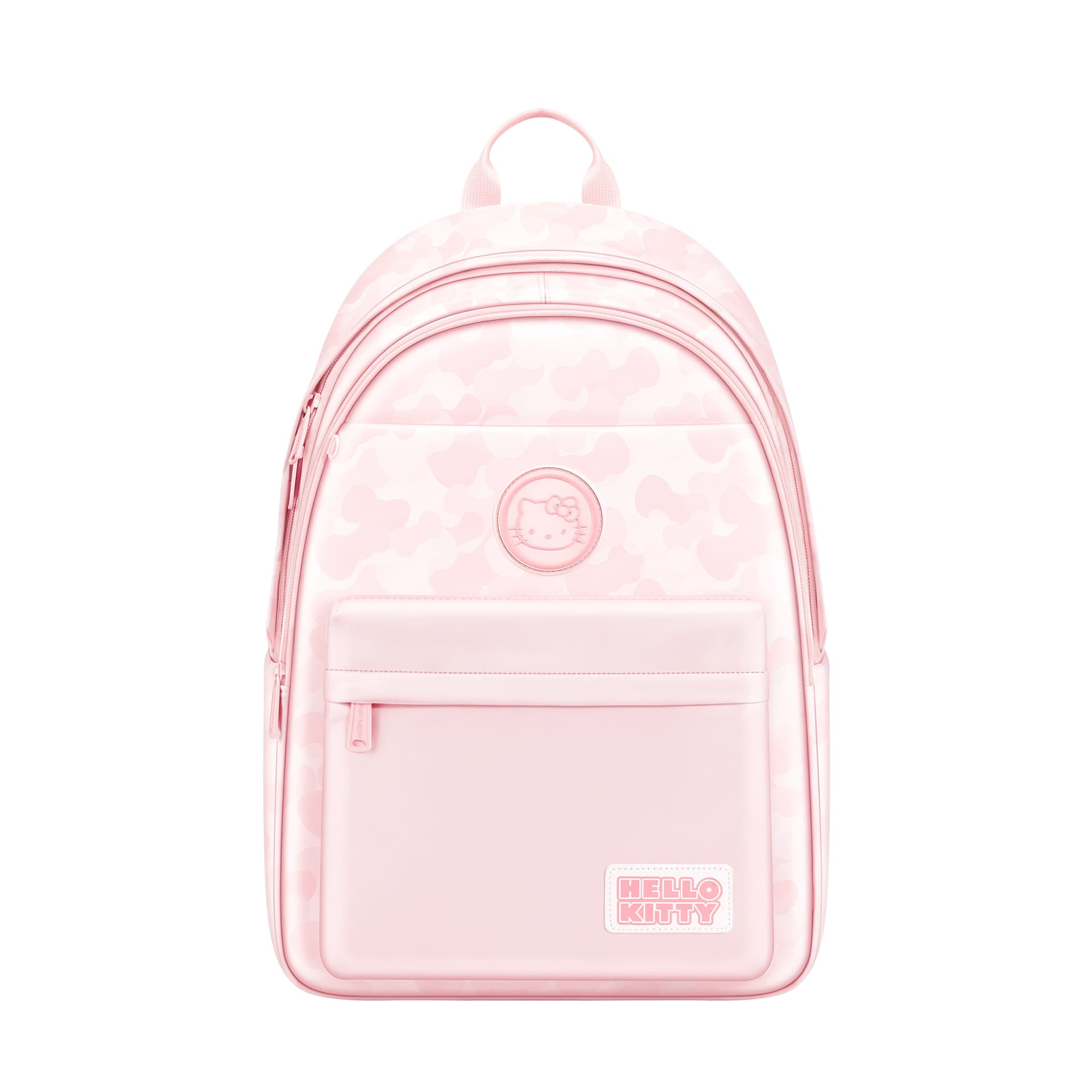 Рюкзак Sanrio Hello Kitty Полиэстеровые Рюкзаки Стандартные Женские Экрю Персиковый Cloud Розовый - изображение 1