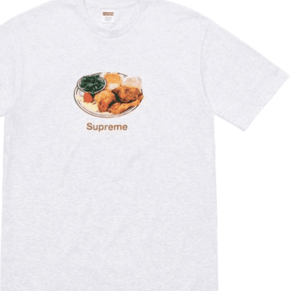 Футболка Supreme SS18 Chicken Dinner Tee White T - изображение 3