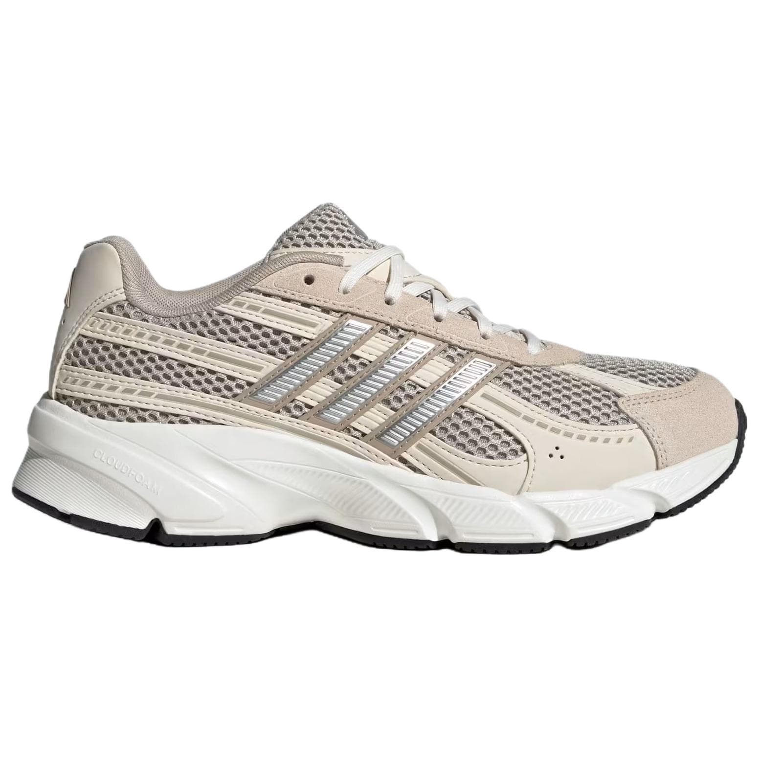 Кроссовки для бега Adidas TECHNOCHAOS 2000 Беговые кроссовки Low Топ Бежевый серебристый Женские - изображение 2