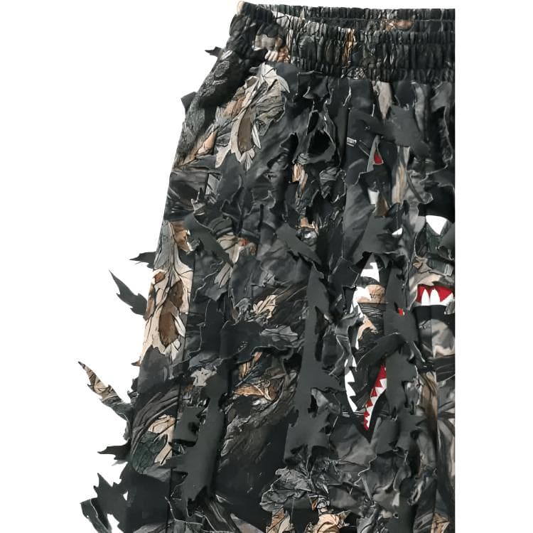 Штаны A BATHING APE TREE EDGE CAMO FW25 Вязаные тренировочные брюки женские - изображение 5