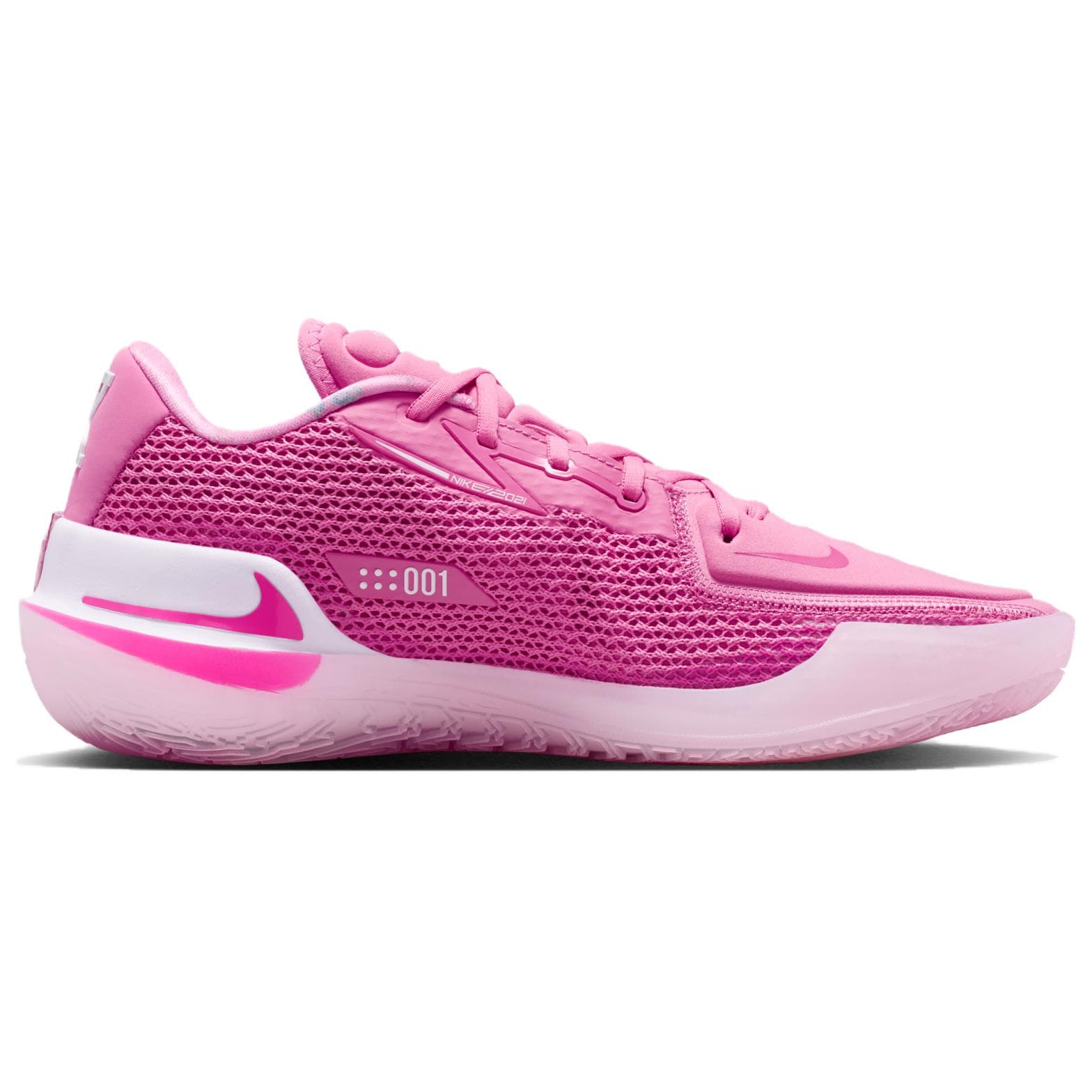 Кроссовки для баскетбола Nike Air Zoom G.T. Cut 1 Grip Low Top Баскетбольные кроссовки Унисекс Розовый Азиатская версия - изображение 2