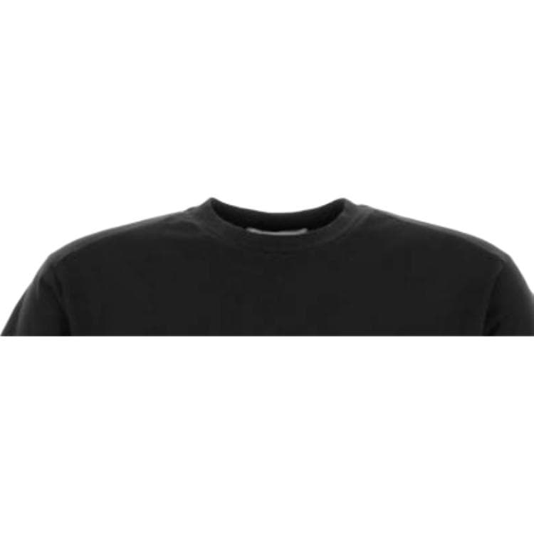 Футболка Stone Island Черные Мужские T-Рубашки - изображение 4