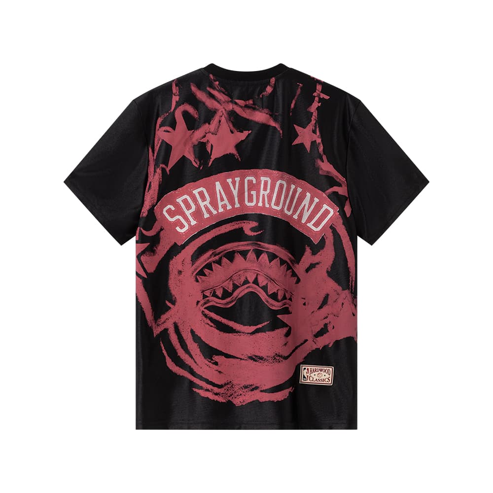 Футболка SPRAYGROUND | NBA HWC Bulls Black Unisex T-Shirt - изображение 2