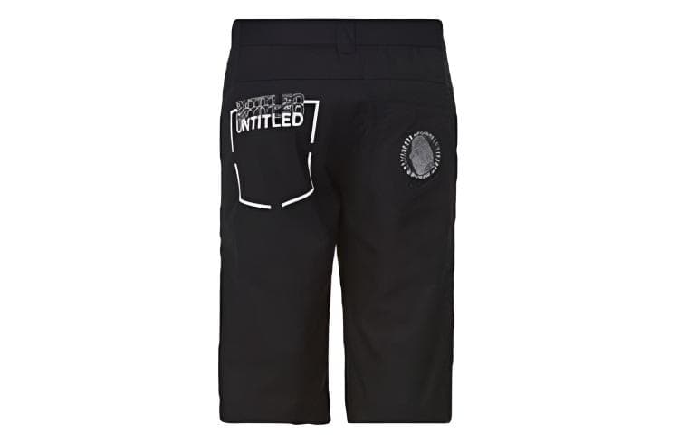 Шорты EVISU Черные Мужские Повседневные Шорты - изображение 2