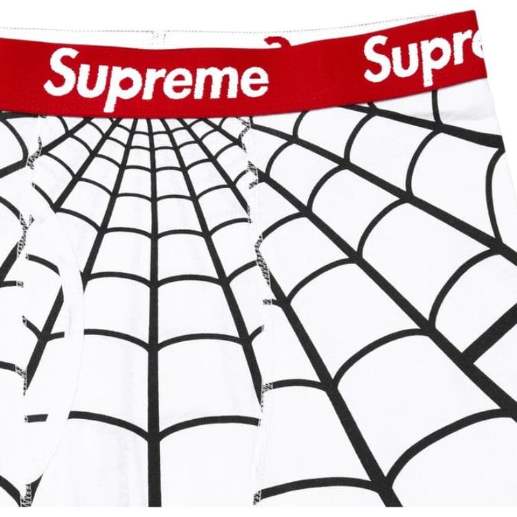 Трусы Supreme X HANES X Паук MAN SS26 WEEK9 Паук MAN Боксеры Унисекс 2 шт - изображение 2