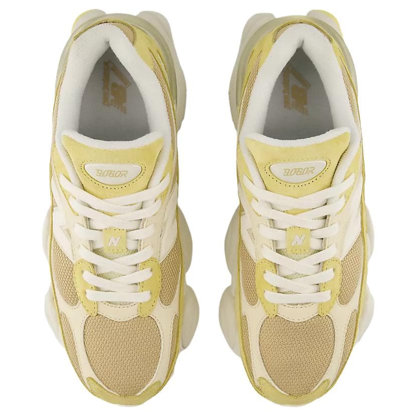 Кроссовки New Balance NB 9060R Массивные кроссовки Желтый Бежевый Женские - изображение 3