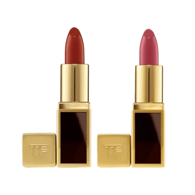 TOM FORD Пламя Enchantment Lipstick Sample Set Двойная упаковка пробников помады эффект воды LIKE satin glow - изображение 2