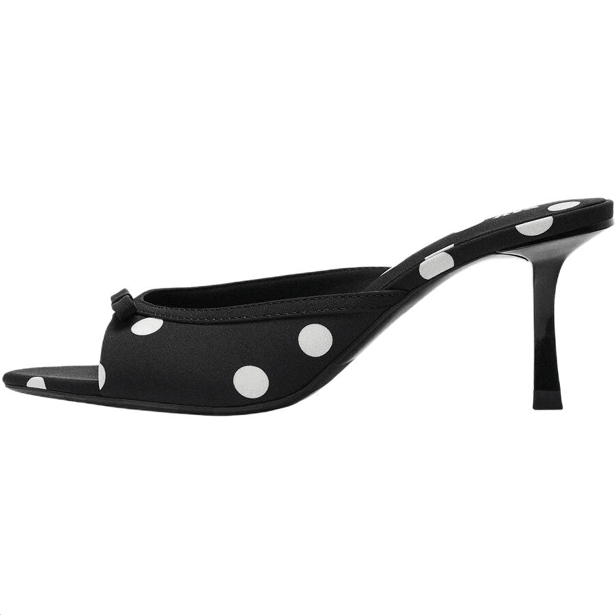 Сандалии ZARA Шлепанцы Black Women's - изображение 1