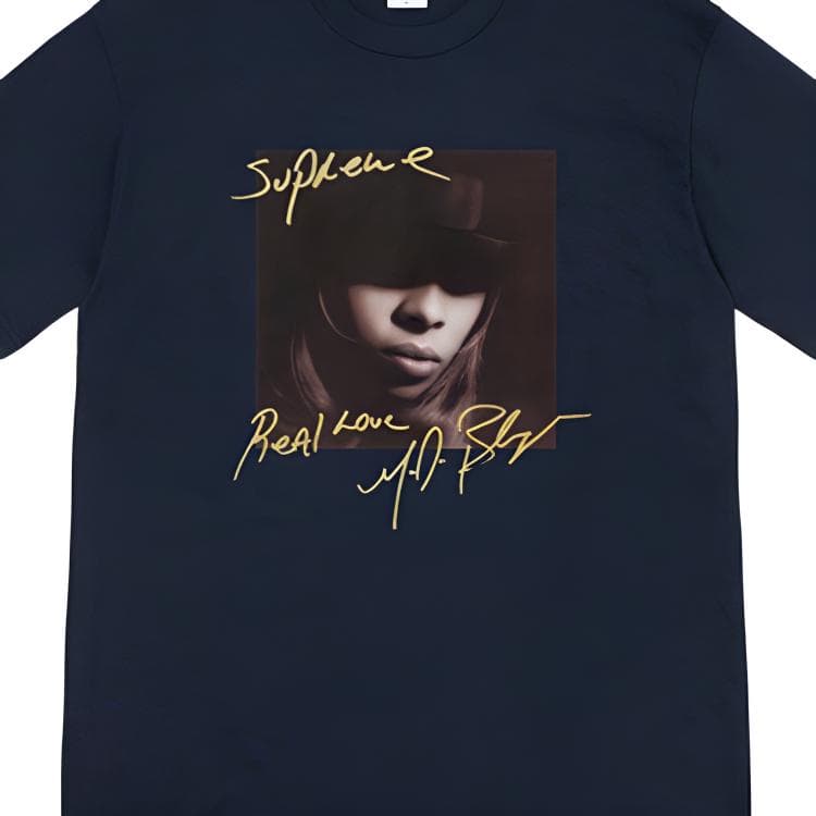 Футболка Supreme FW19 Week 1 Mary J. Blige Tee T - изображение 4
