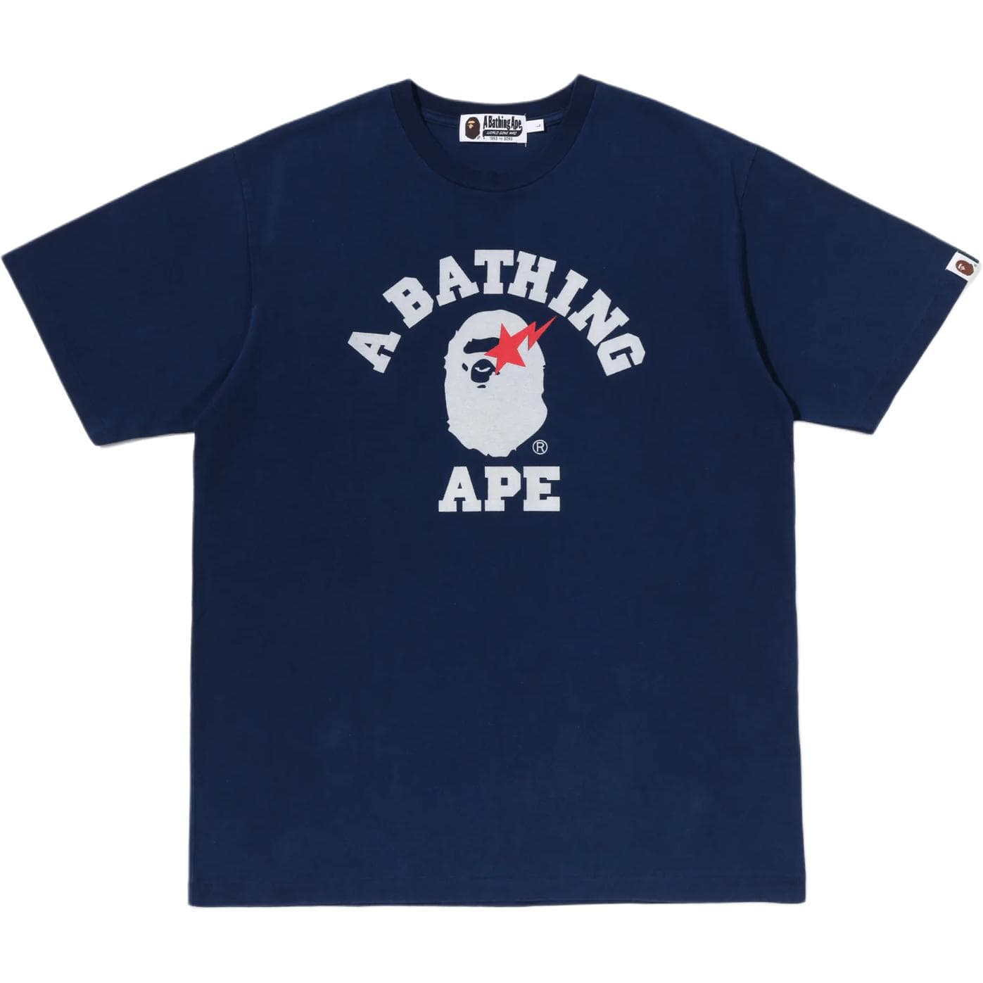 Футболка A BATHING APE JAPAN DENIM Унисекс T-рубашки - изображение 2