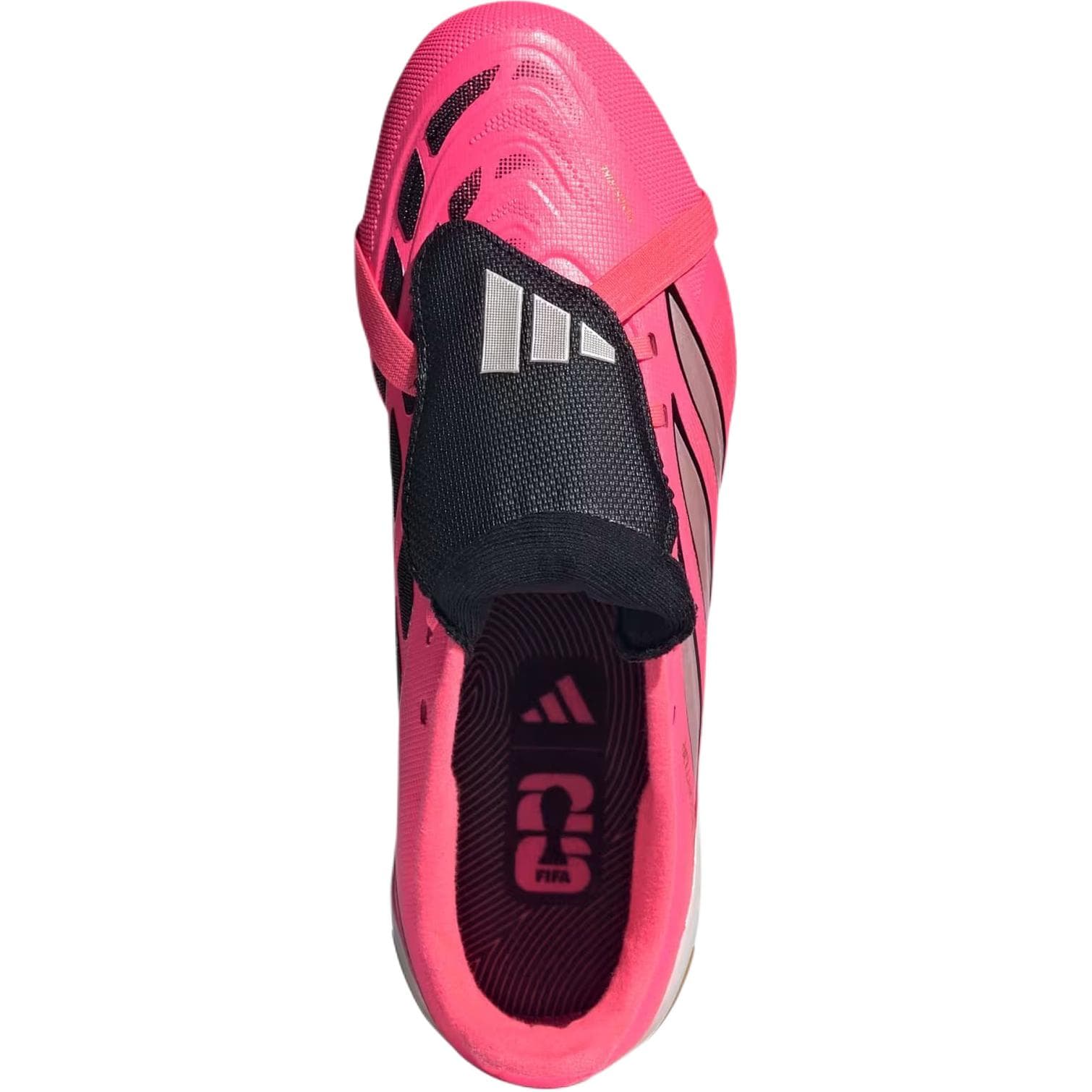 Бутсы Adidas PREDATOR LEAGUE Детские футбольные бутсы Низкий Топ Красный Черный Kids - изображение 5