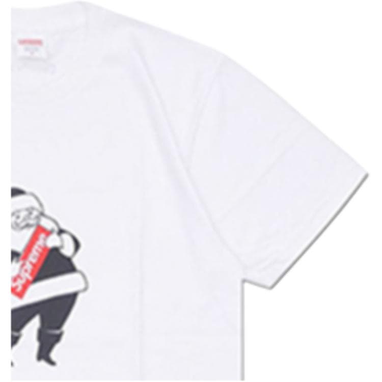 Футболка Supreme FW16 Santa Tee White T - изображение 4