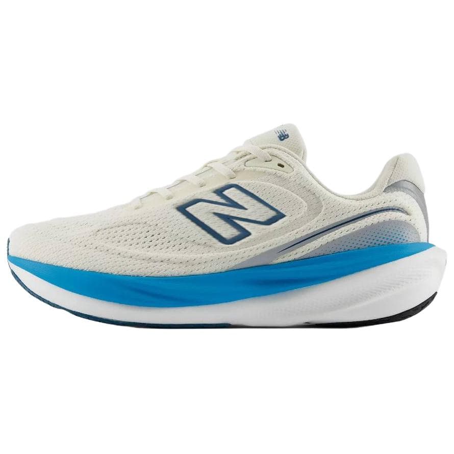 Кроссовки для бега New Balance 1080v15 Беговые кроссовки Экрю Синий Мужской - изображение 1