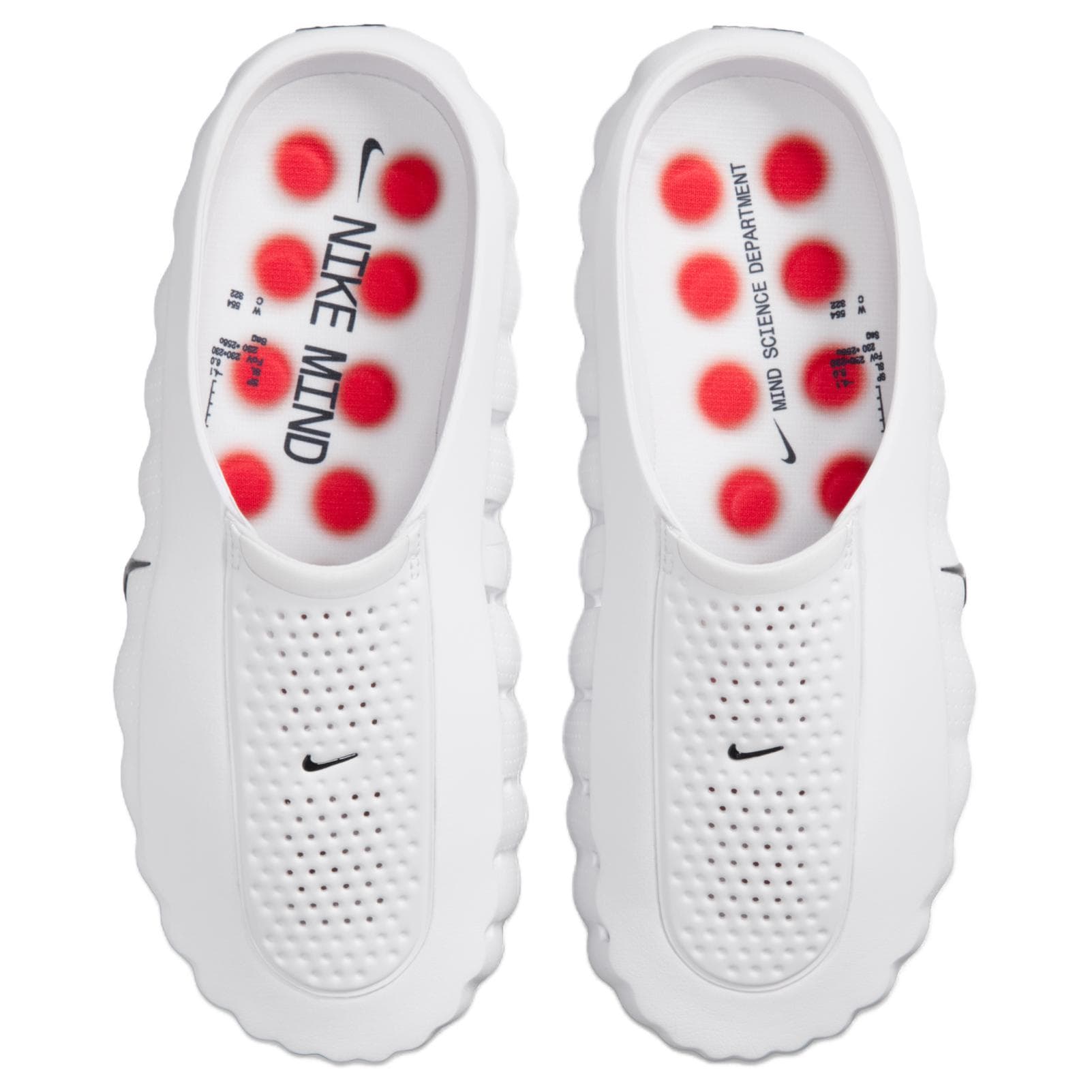 Сандалии Nike Mind 001 Домашние тапочки Мужские Белые - изображение 4