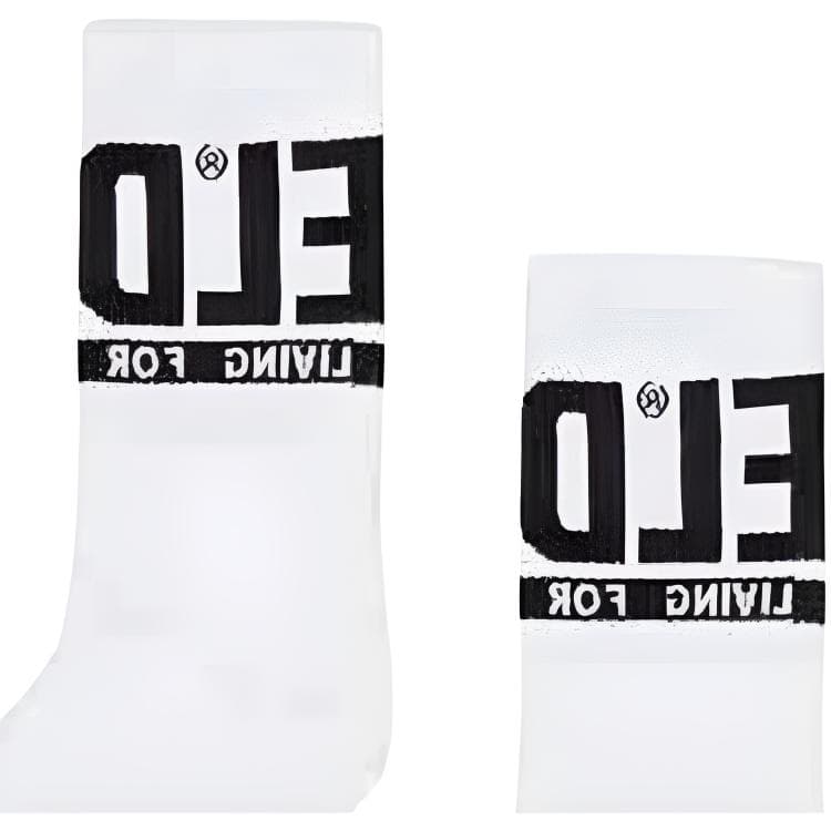 Носки DIESEL High Socks Unisex 3 Pack White DIESEL Высокие носки унисекс 3 упаковки белый - изображение 3